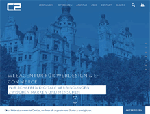 Tablet Screenshot of c-two.de